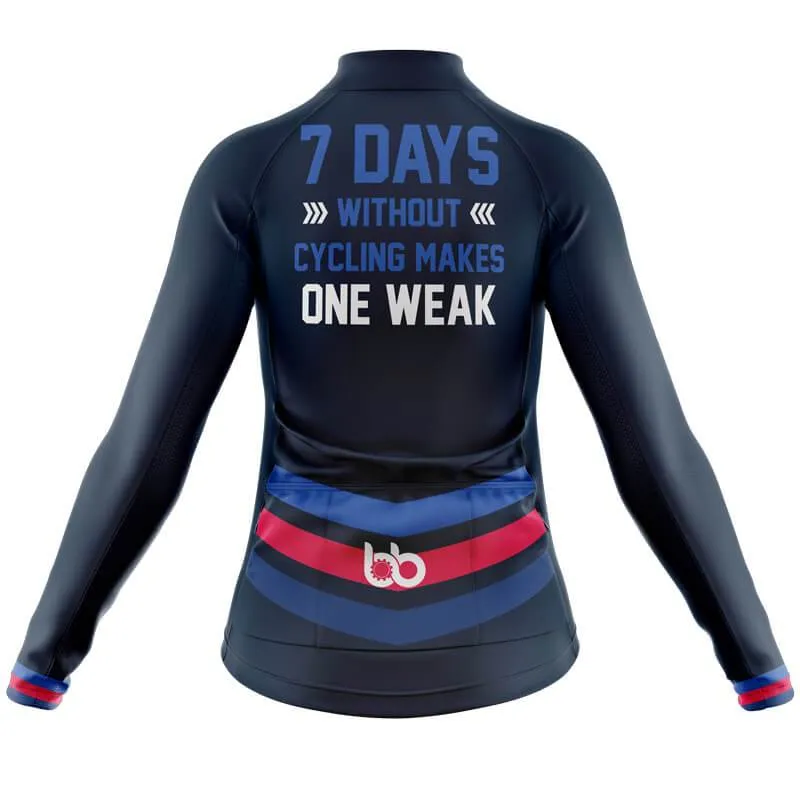 7 Days Without Cyling Long Sleeve Club Jersey (V3)