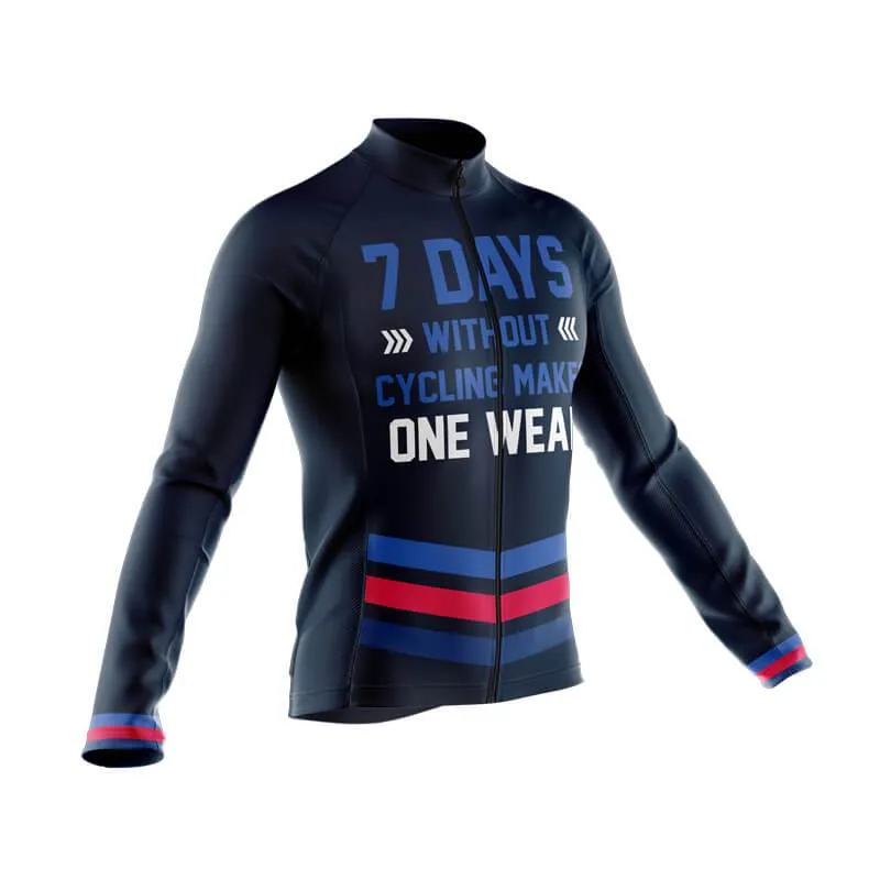 7 Days Without Cyling Long Sleeve Club Jersey (V3)