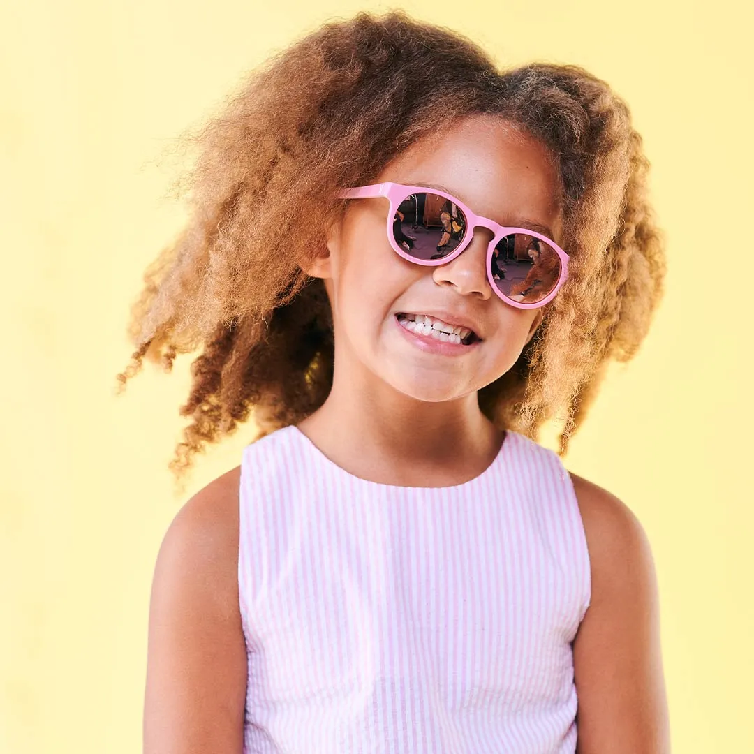 Babiators Polarised Keyhole Sunglasses - Pretty In Pink