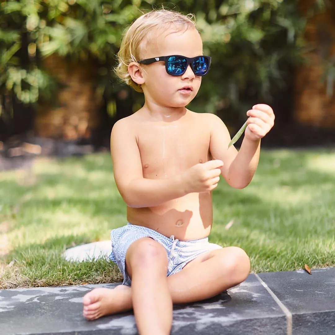 Babiators Polarised Navigator Sunglasses - Jet Black