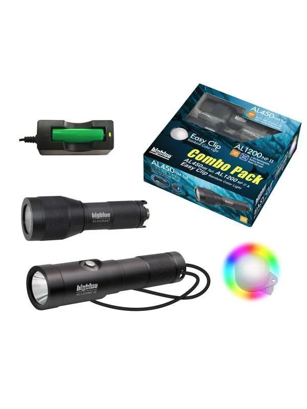 BIGBLUE Combo Pack: AL1300NP-II   AL450NT   Rainbow EZ Clip