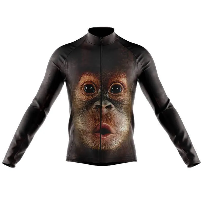 Breathing Monkey Face Long Sleeve Club Jersey