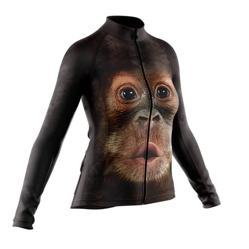 Breathing Monkey Face Long Sleeve Club Jersey