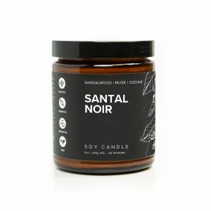 Broken Top Brands - Soy Candle - Santal Noir - 9 oz Men's