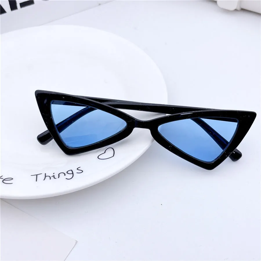 children's sunglasses for boys and girls, cool and trendy sunglasses, girls' anti-UV sun visors, trendy