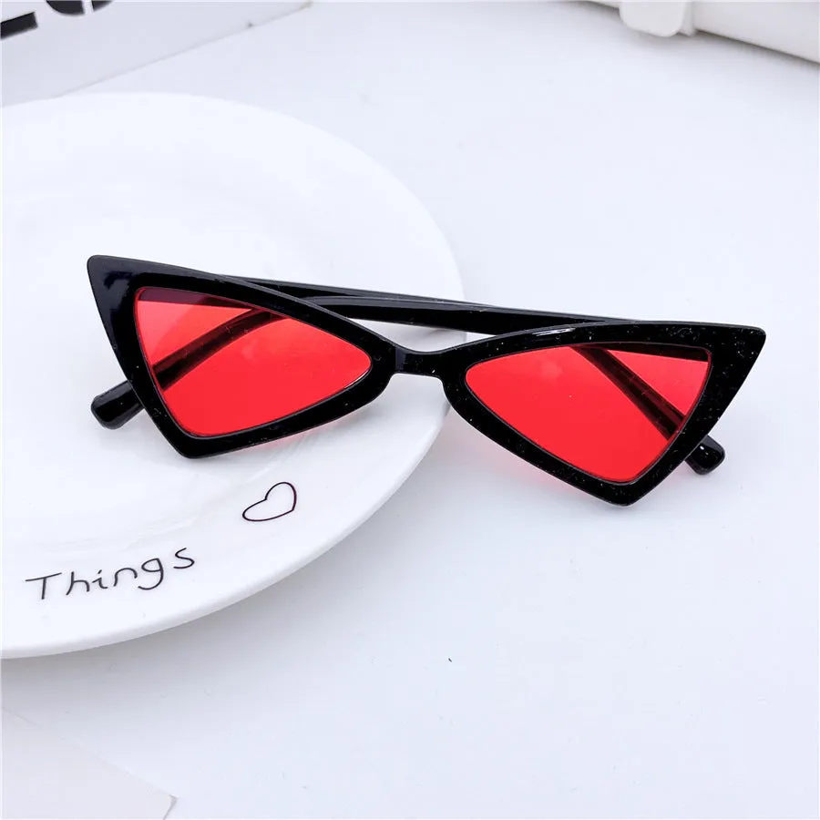 children's sunglasses for boys and girls, cool and trendy sunglasses, girls' anti-UV sun visors, trendy