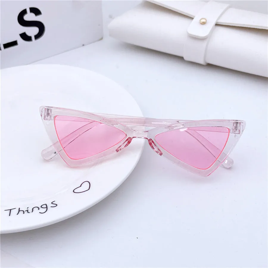 children's sunglasses for boys and girls, cool and trendy sunglasses, girls' anti-UV sun visors, trendy