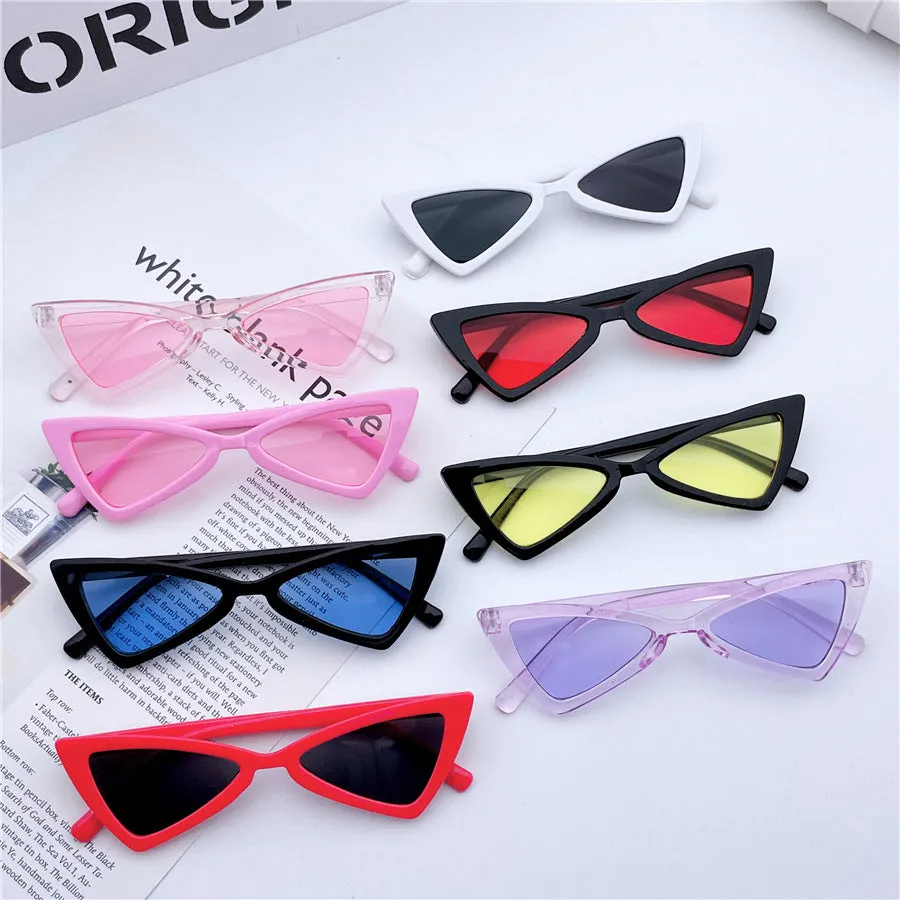 children's sunglasses for boys and girls, cool and trendy sunglasses, girls' anti-UV sun visors, trendy