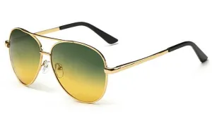 Classy Men Sunglasses Pilot Yellow