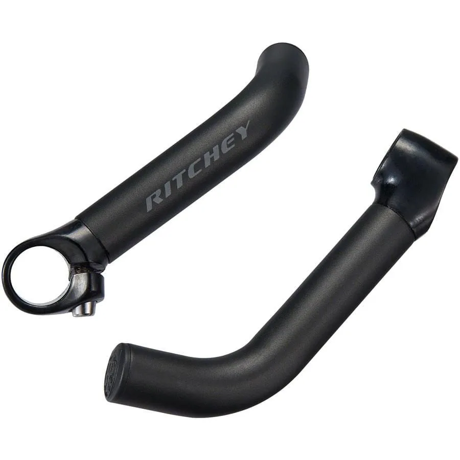 Comp Bike Handlebar Ends: 125mm, Black, 2020 Model