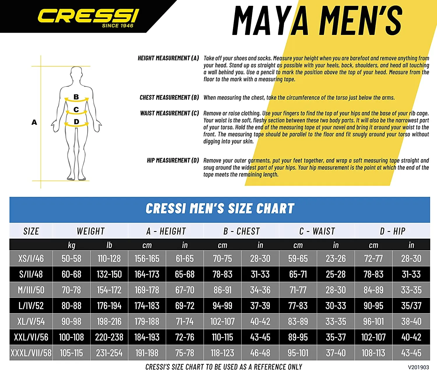 Cressi Maya Wetsuit 5mm - Men