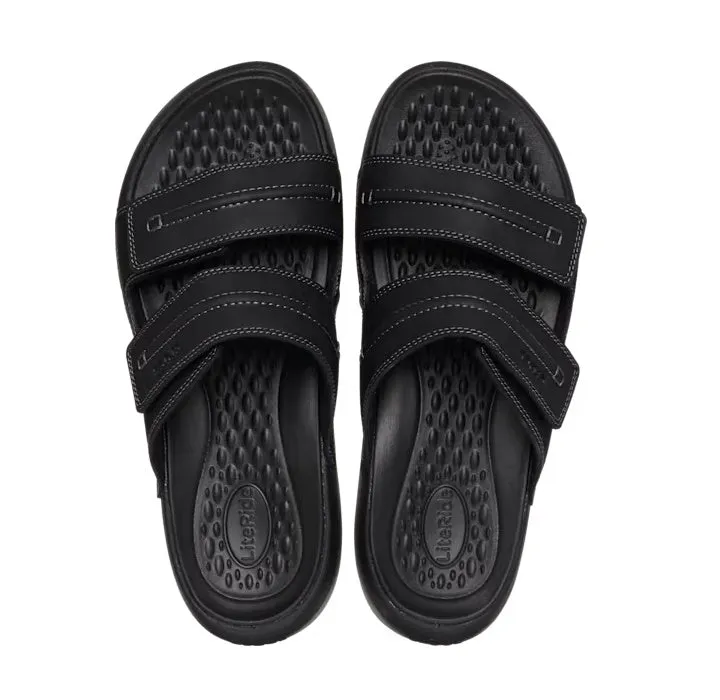 Crocs -Mens Yukon Vista II LR Sandals Slide Black