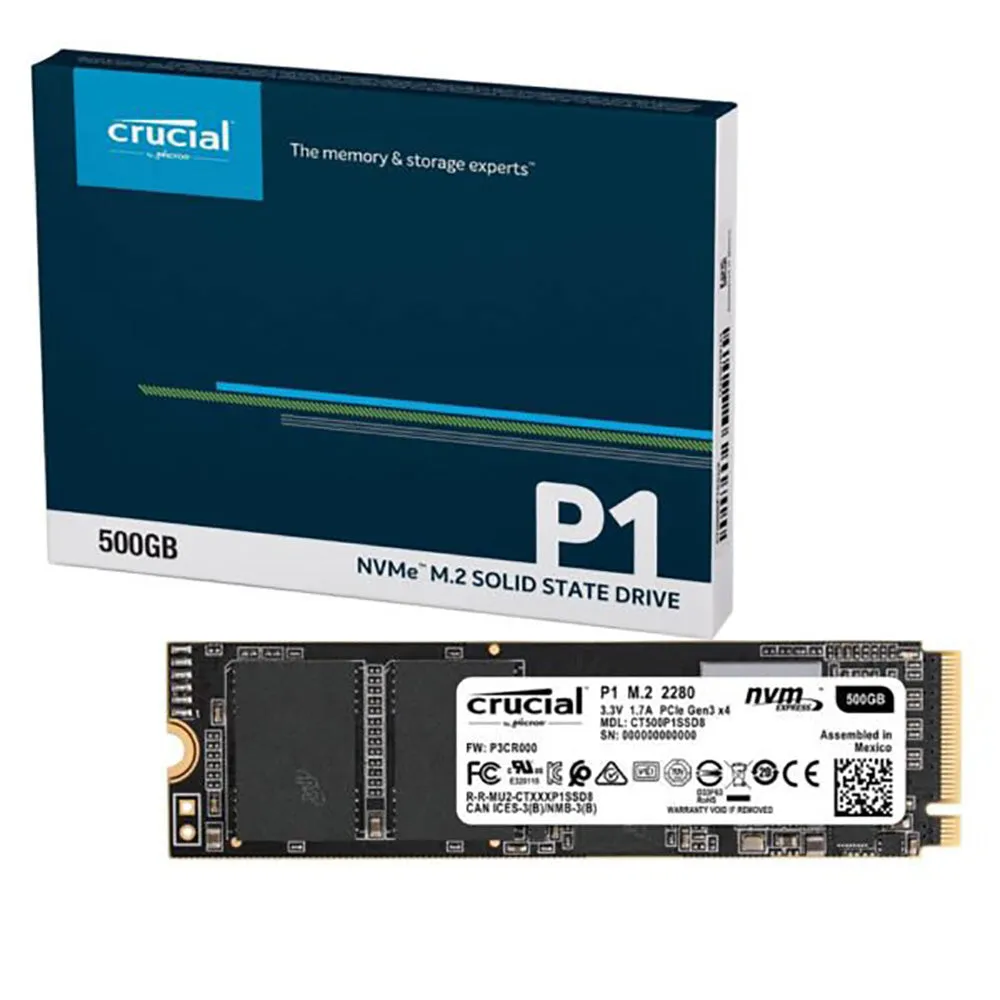 Crucial Hard Drive M2 NVME CT500 500GB