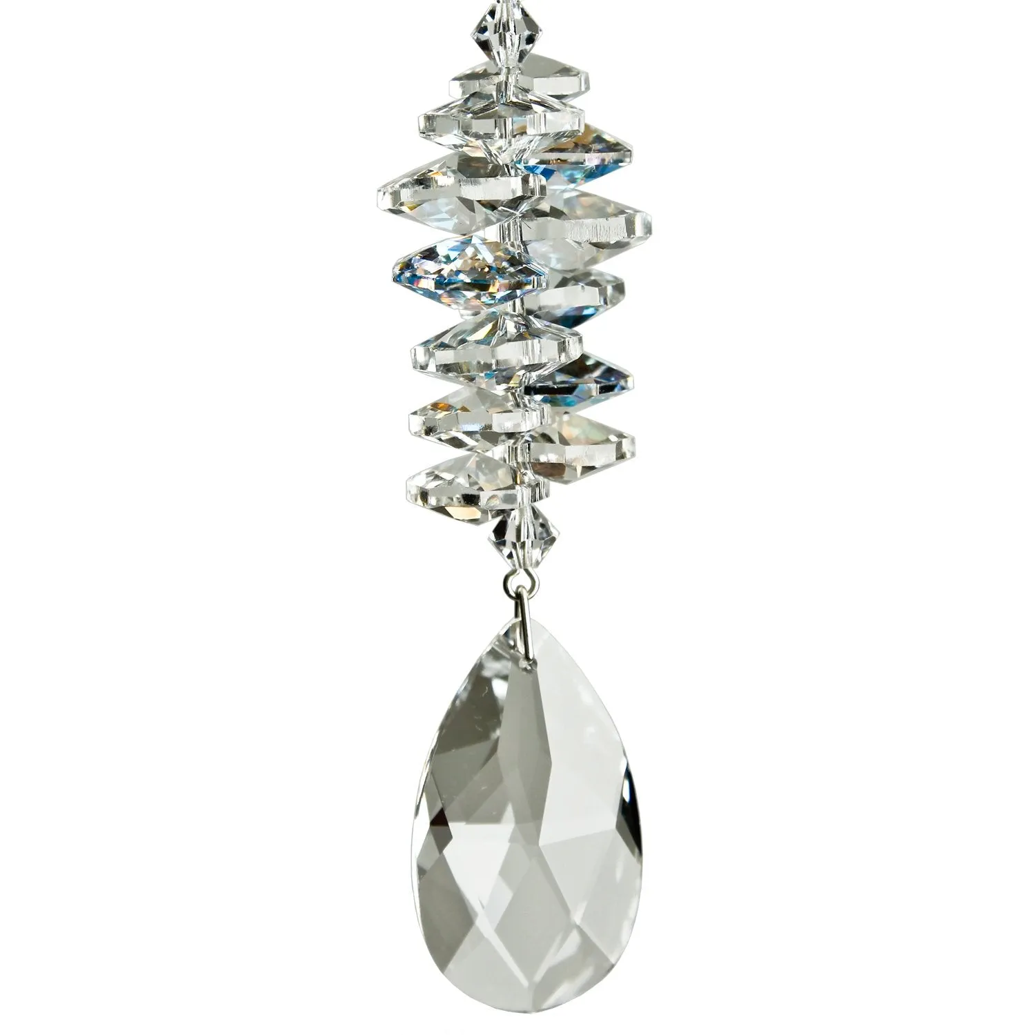 Crystal Ice Cascade Suncatcher - Almond