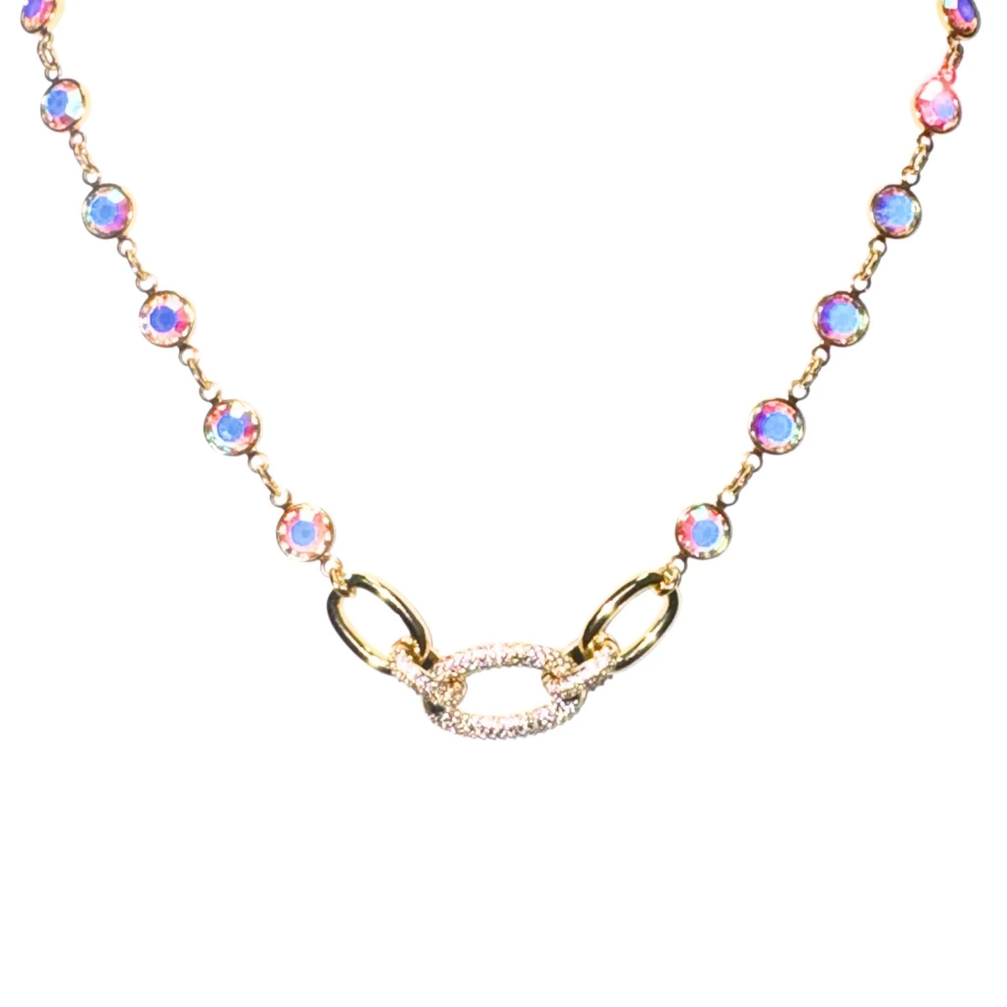 Crystal Link Necklace