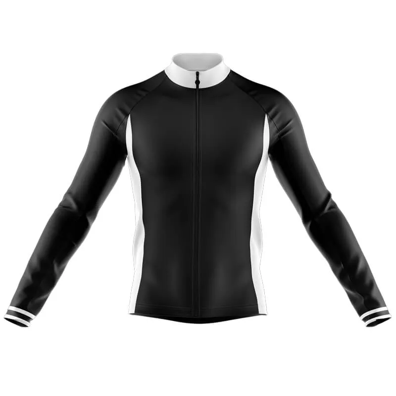 Cycling Nutrition Fact Long Sleeve Club Jersey (Black)