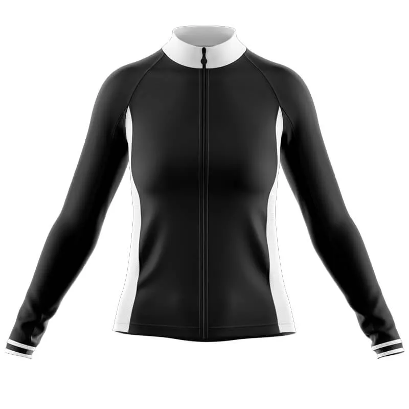 Cycling Nutrition Fact Long Sleeve Club Jersey (Black)