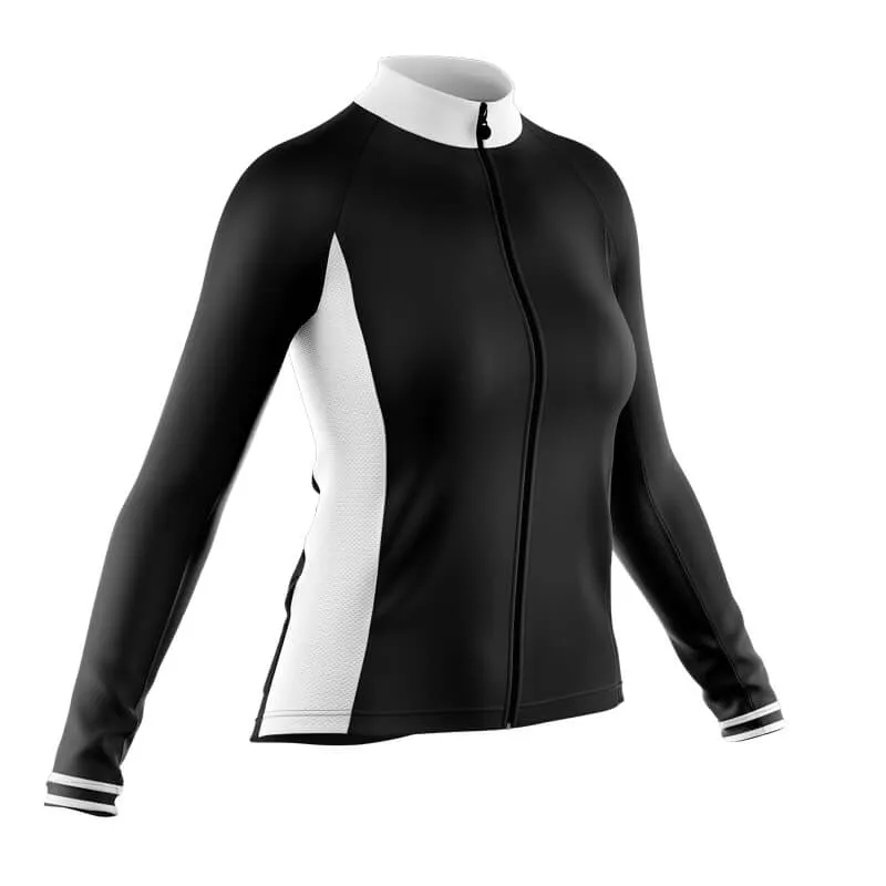 Cycling Nutrition Fact Long Sleeve Club Jersey (Black)