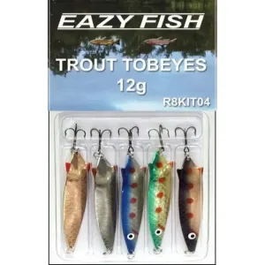 Dennett Eazy Fish Trout Tobeyes Kit 12g 5 Pack