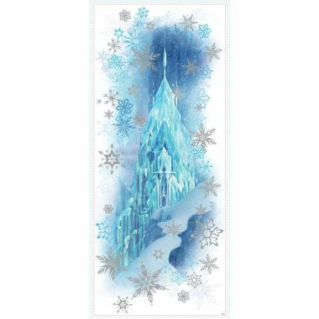 Disney Frozen Ice Palace ft. Elsa & Anna Giant Wall Decals With Glitter