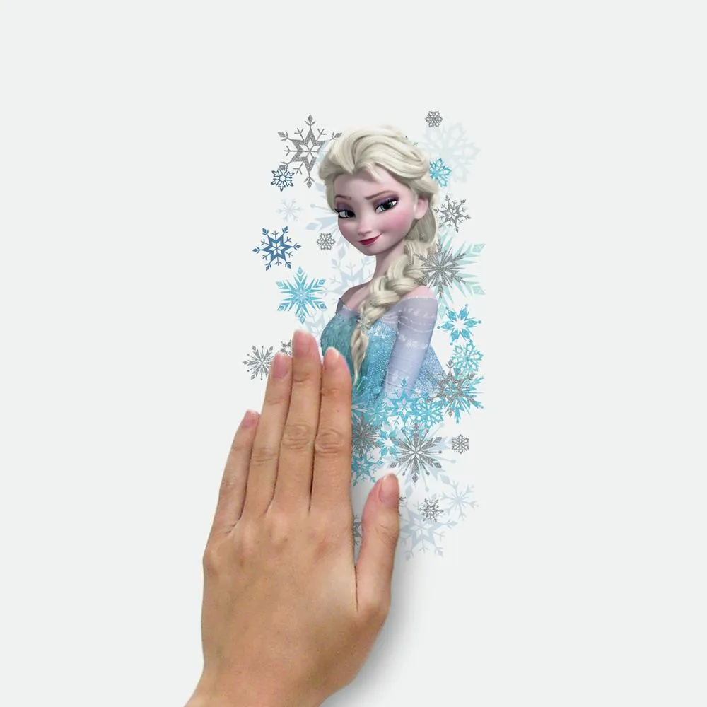 Disney Frozen Ice Palace ft. Elsa & Anna Giant Wall Decals With Glitter