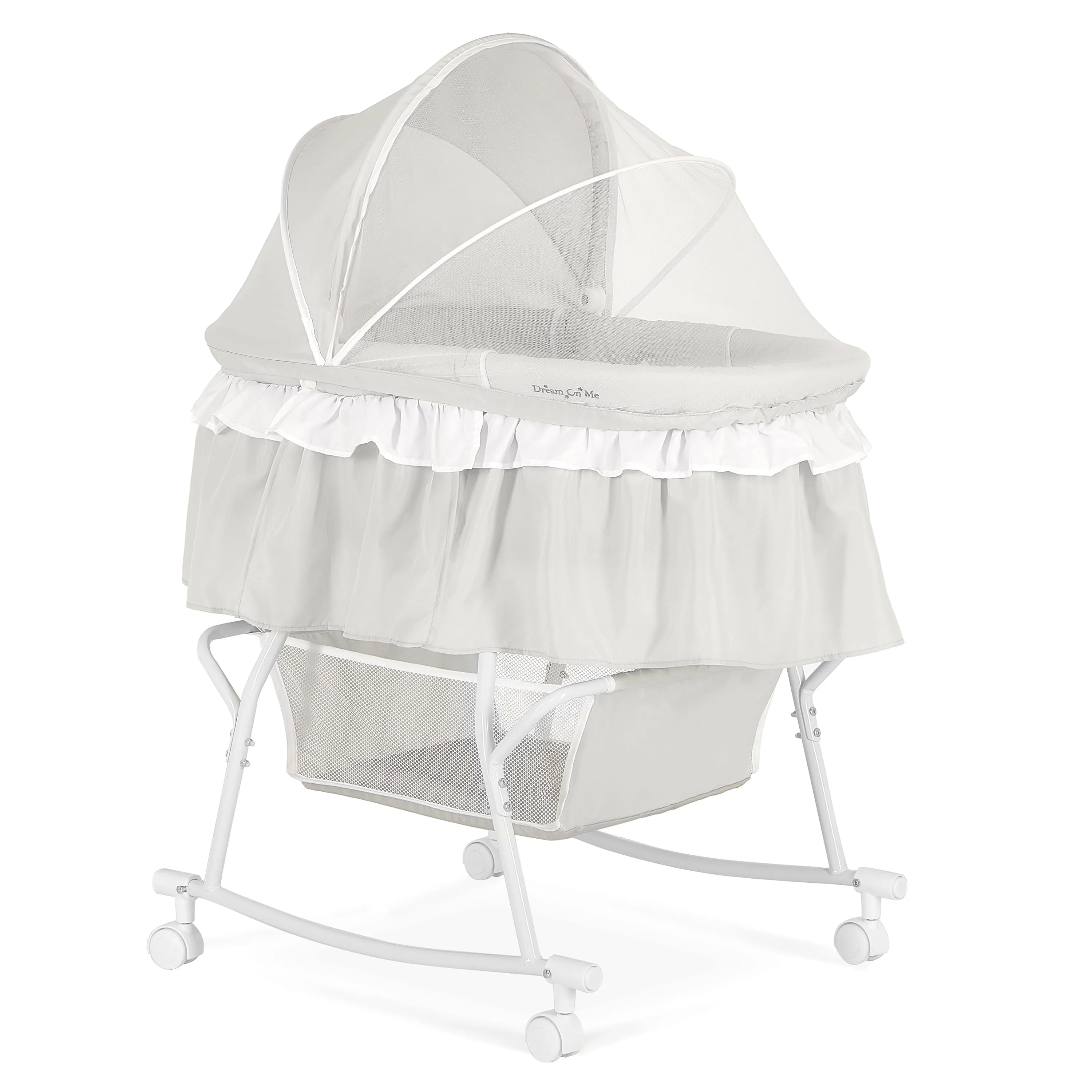 Dream On Me Lacy Portable 2 in 1 Bassinet and Cradle