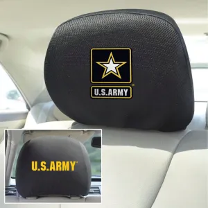 Fanmats U.S. Army Embroidered Head Rest Cover Set - 2 Pieces