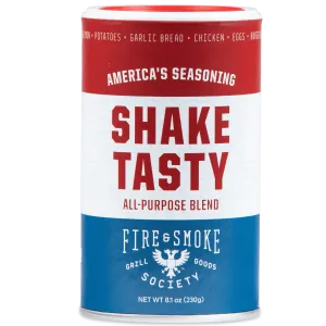 Fire & Smoke Society Shake Tasty All Purpose Seasoning Blend, 8.1 Ounce