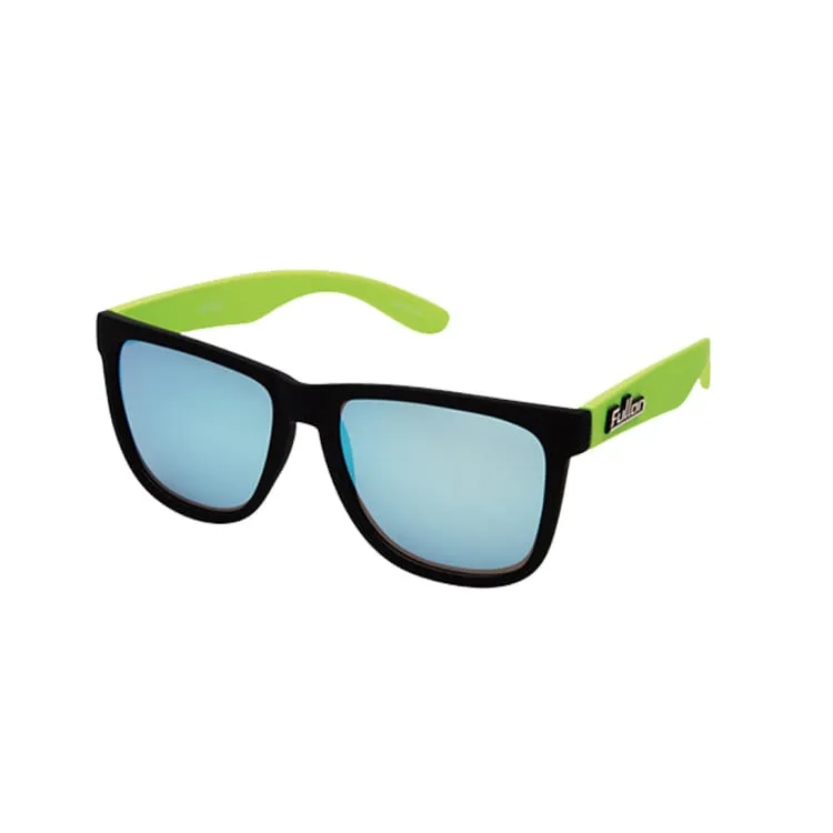 Fullon Sunglasses: FBL 043-9-GRN/BLU Mirror