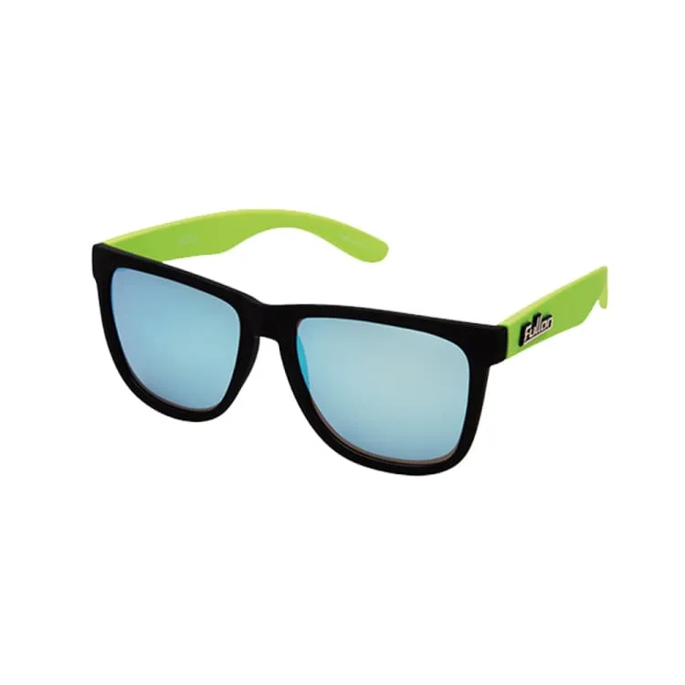 Fullon Sunglasses: FBL 043-9-GRN/BLU Mirror