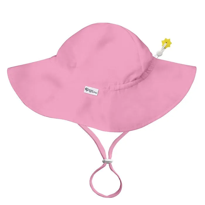 Green Sprouts - UPF 50  Eco Brim Hat (Light Pink)