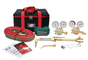 Harris 4400377 VH31-450-300 DLX Ironworker® V-Series Extra Heavy Duty Acetylene Cutting Outfit Kit (1 Kit)