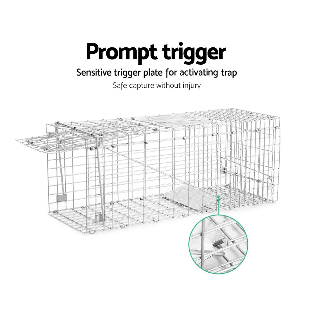 Humane Large Animal Trap Cage, Collapsible - Gardeon