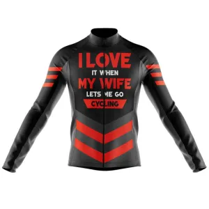 I Love My Wife Long Sleeve Club Jersey V2