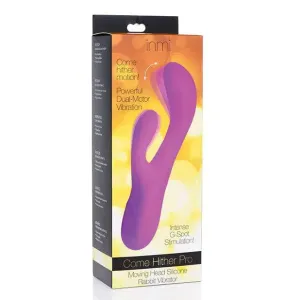 Inmi Come Hither Pro Moving Hard Silicone Rabbit Vibrator