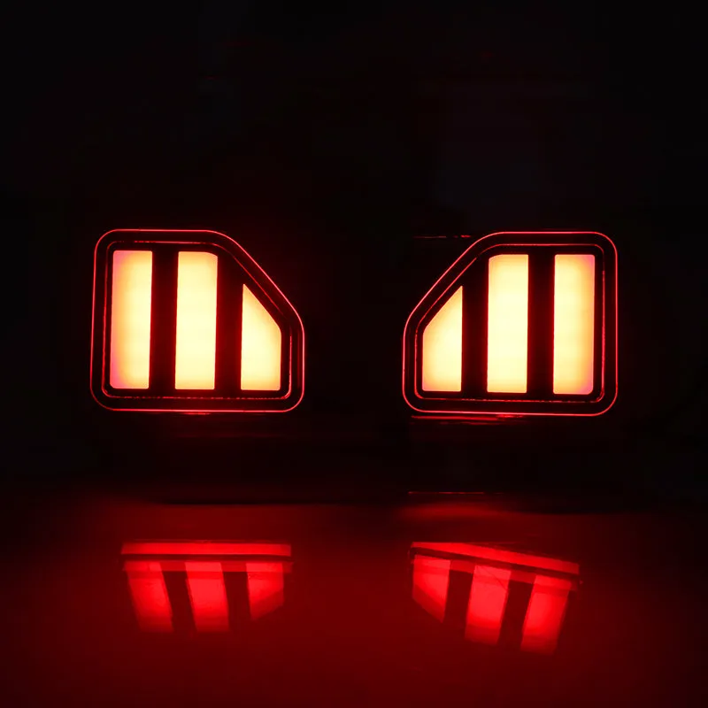 Jeep Rear Bumper LED Fog Lights for 2018-Later Wrangler JL JLU