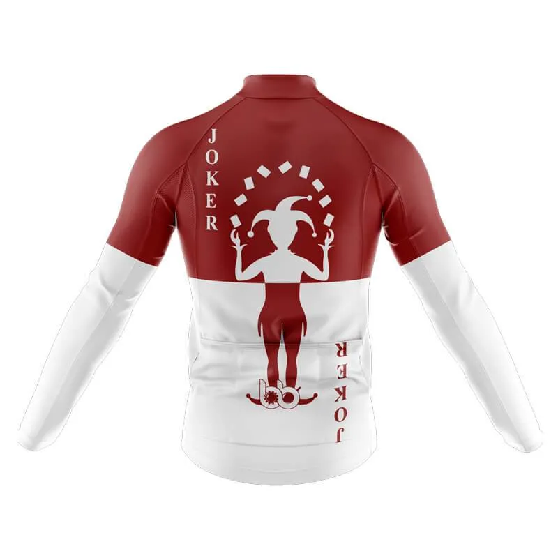 JOKER RED WHITE Long Sleeve Club Jersey