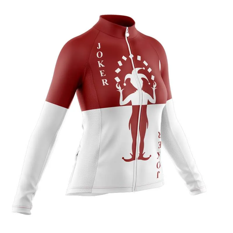 JOKER RED WHITE Long Sleeve Club Jersey