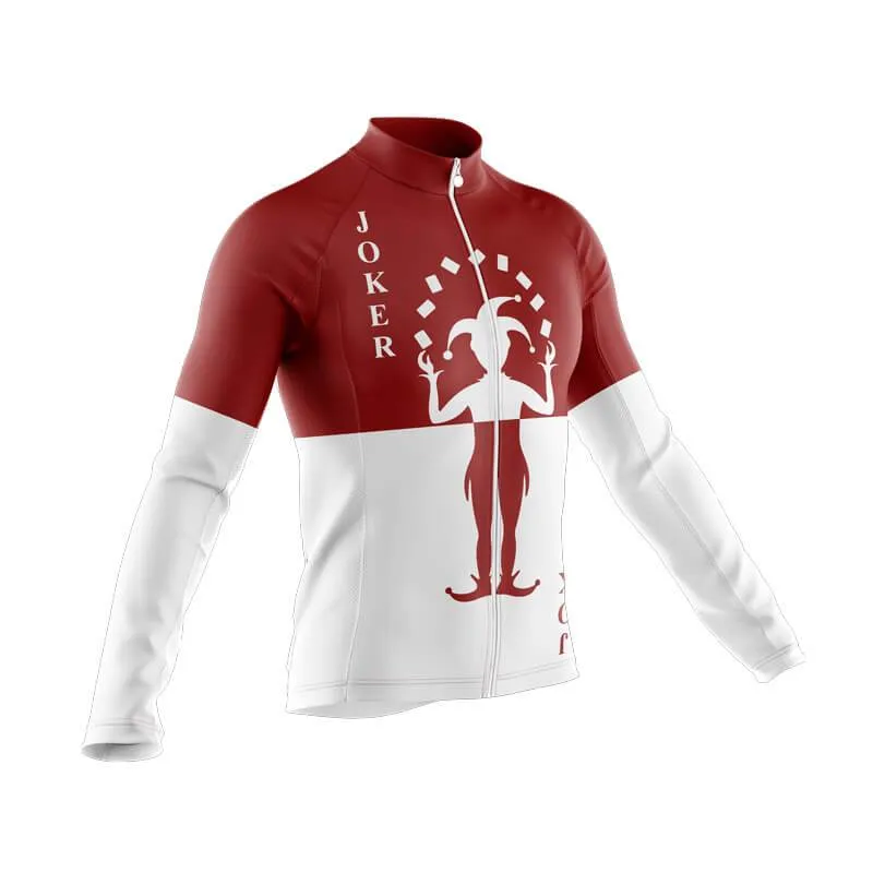 JOKER RED WHITE Long Sleeve Club Jersey