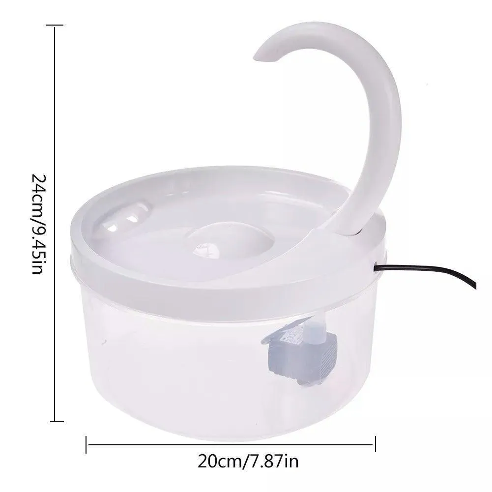 Large Capacity Swan Neck Cat Fountain