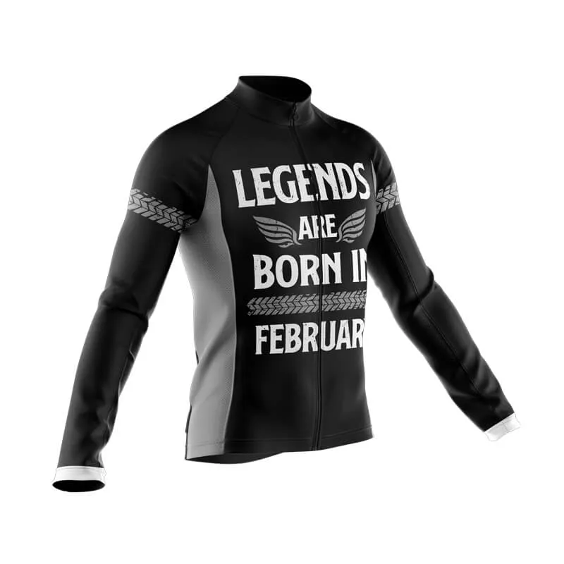 Legend are born in Long Sleeve Club Jersey (V1-FEB)