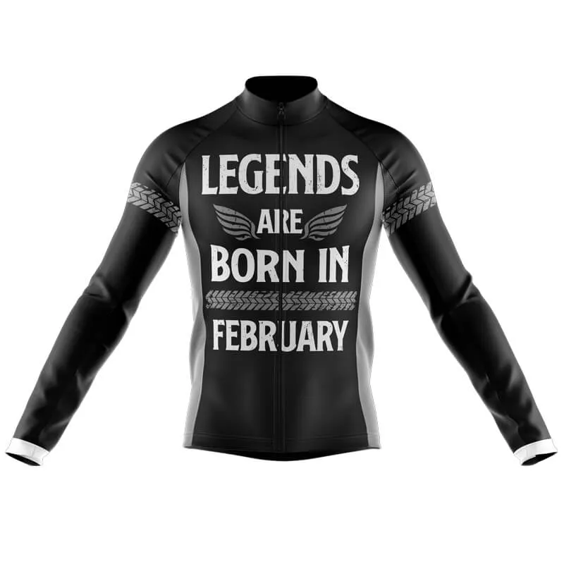 Legend are born in Long Sleeve Club Jersey (V1-FEB)