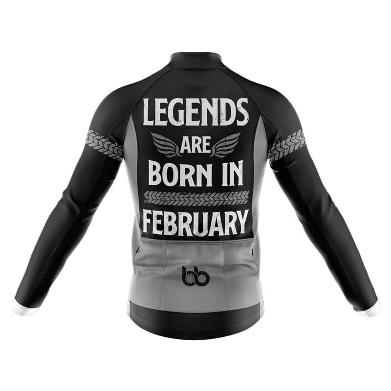 Legend are born in Long Sleeve Club Jersey (V1-FEB)