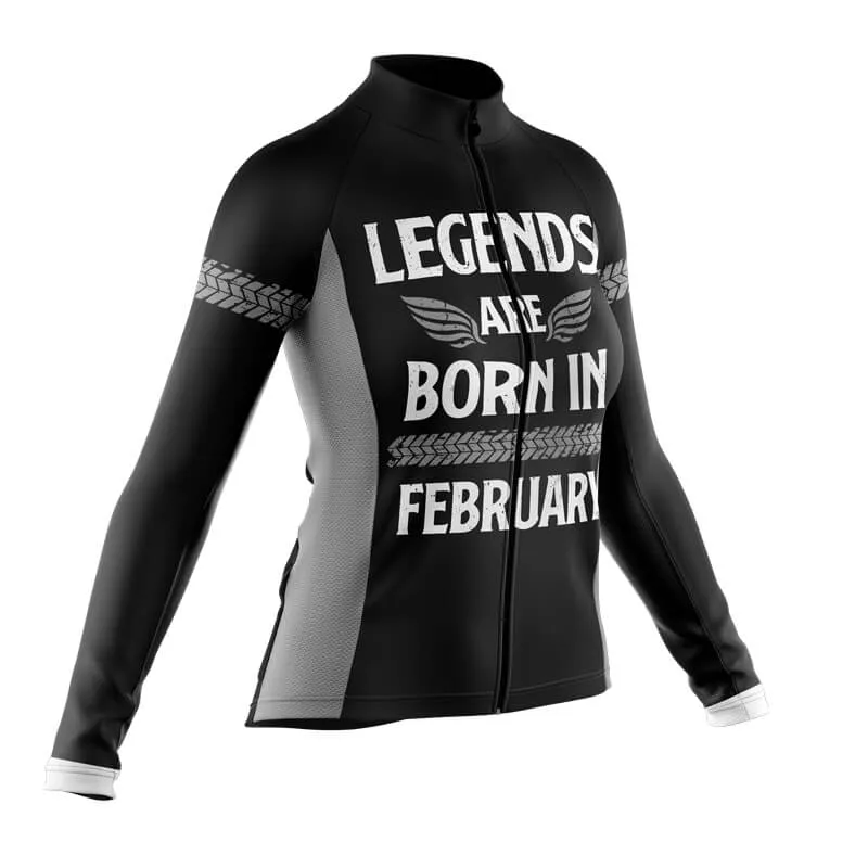 Legend are born in Long Sleeve Club Jersey (V1-FEB)