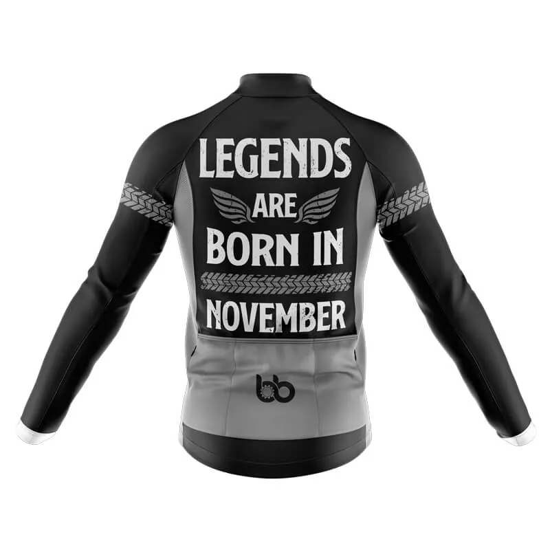 Legend are born in Long Sleeve Club Jersey (V1-NOV)