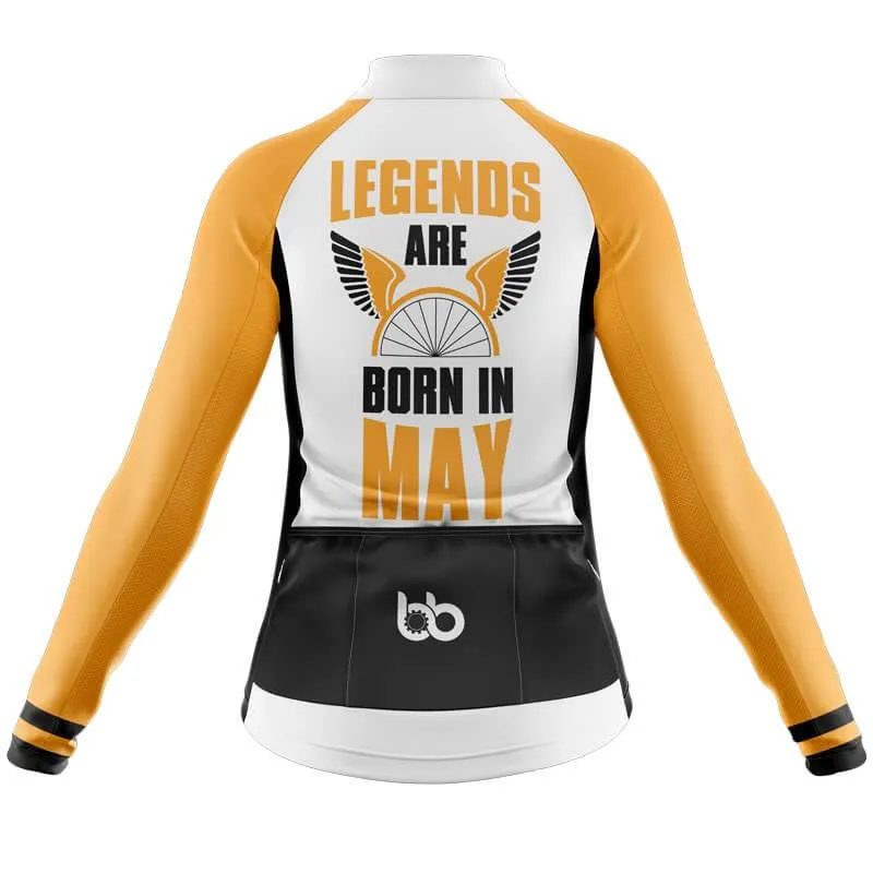 Legend are born in Long Sleeve Club Jersey (V3-MAY)