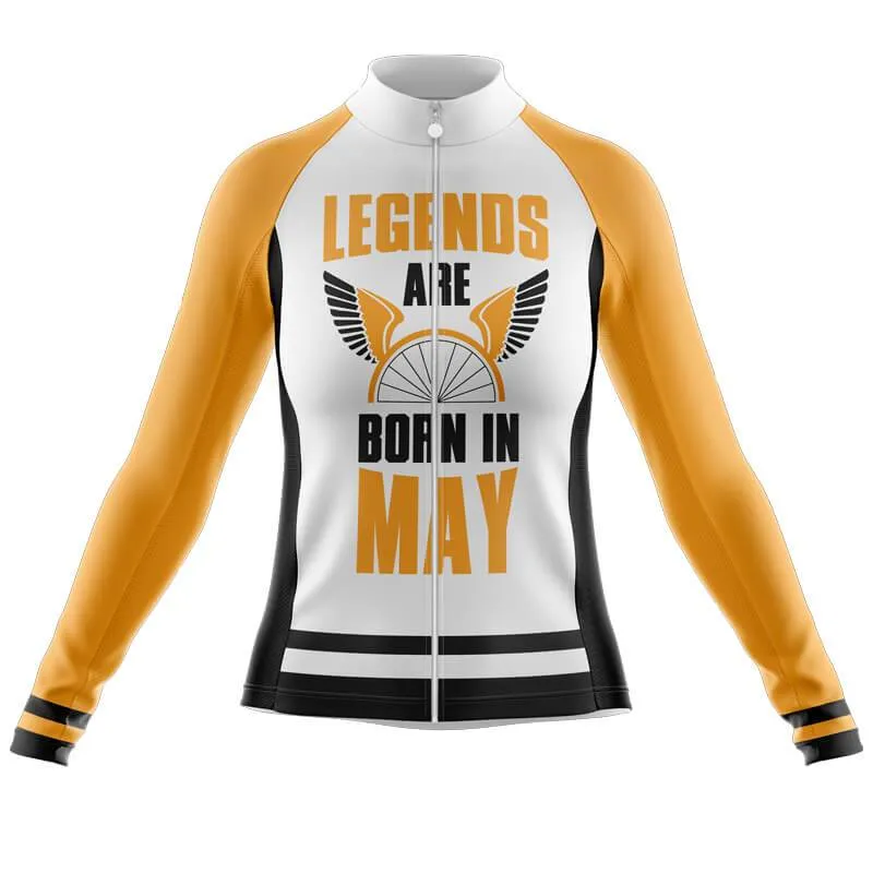 Legend are born in Long Sleeve Club Jersey (V3-MAY)