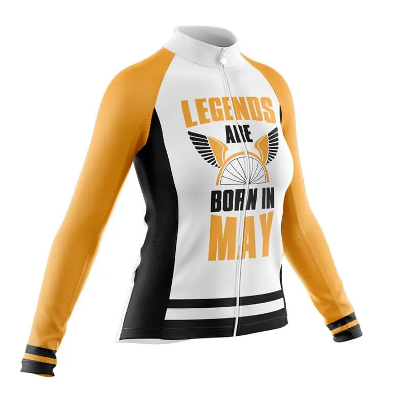 Legend are born in Long Sleeve Club Jersey (V3-MAY)