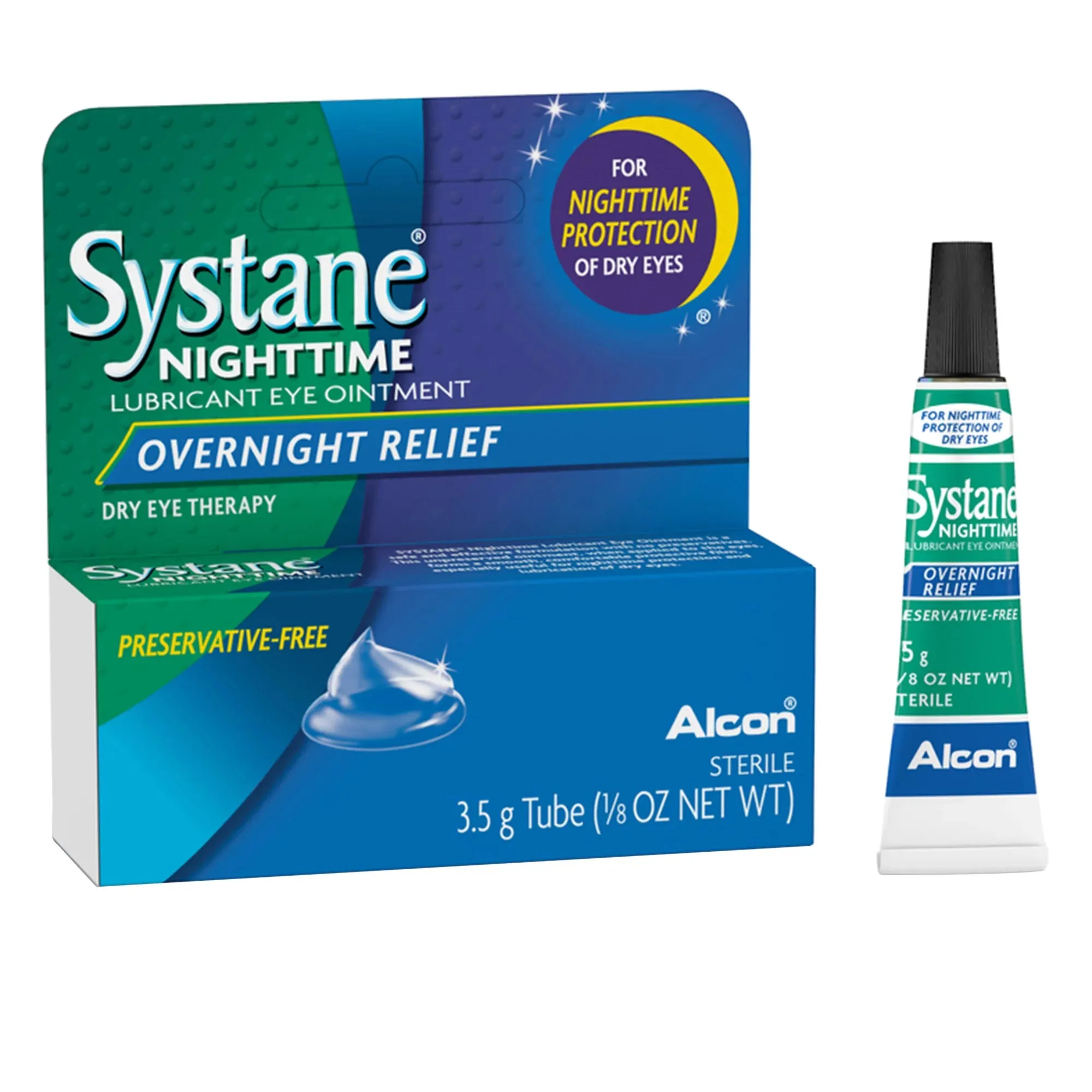 Lubricant Eye Ointment Overnight Time /3.5g