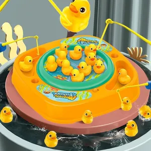 Magnetic Fishing Duck Game with Music